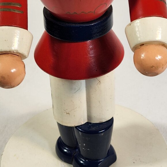 1950's Nursery Kids Baby Lamp Toy Soldier Boy Tested Working Vintage No Shade - Picture 5 of 16